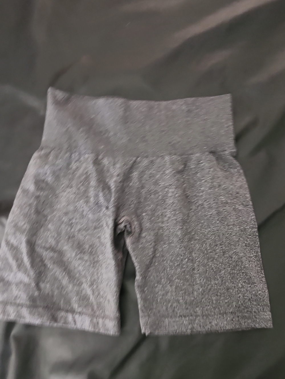 NVGTN Women's High-Waist Grey Bike Shorts